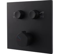 Встраиваемый смеситель для душа VINCEA двухфункциональный, черный VSCV-421MB