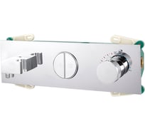 Встраиваемый смеситель для душа VINCEA двухфункциональный, термостатический, хром VSCV-422TCH