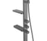 Душевая стойка VINCEA Inspire с изливом, 30 см верхний душ, вороненая сталь VSFS-3I11GM 5