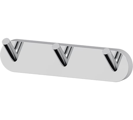 Планка с тремя крючками Artwelle 18 cm хром HAR 002