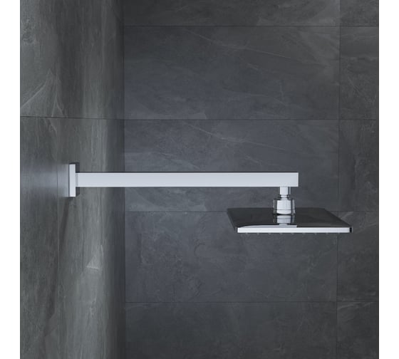 Кронштейн для верхнего душа в стену IDDIS Optima Home квадратный, хром OPH40CSi61