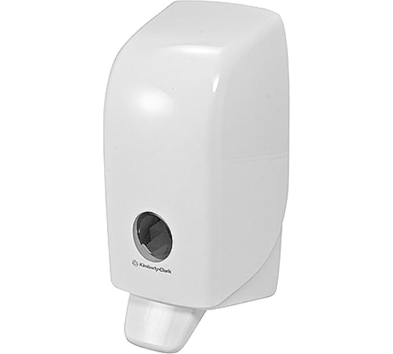 Диспенсер для жидкого мыла KIMBERLY-CLARK PROF aquarius 1л, 116x114x235 мм, пластик белый 1/1 KC-6948