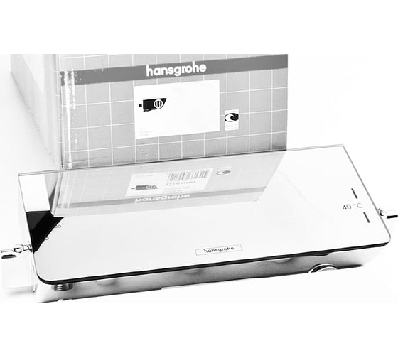 Термостатический смеситель для душа HANSGROHE 13161400 Ecostat Select, белый/хром 00000007270