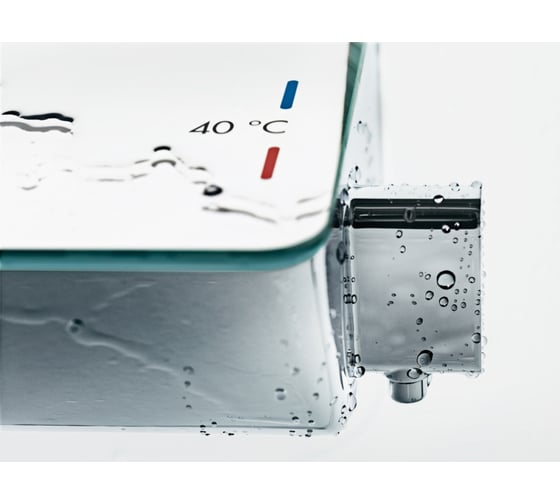 Термостатический смеситель для душа HANSGROHE 13161400 Ecostat Select, белый/хром 00000007270