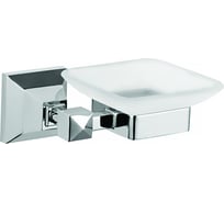 Мыльница стеклянная Azario ALTRE хром 00081942