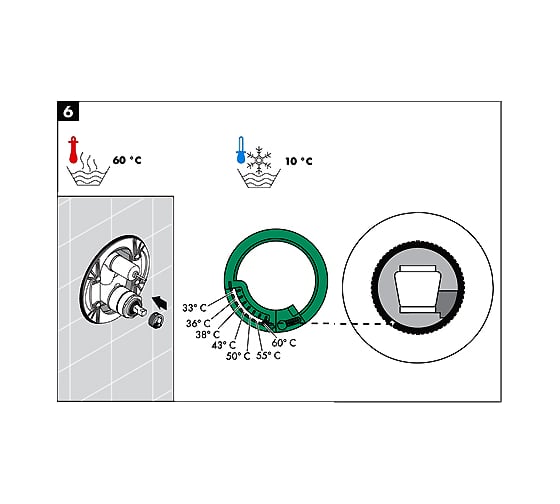 Смеситель для ванны HANSGROHE 14145000 Talis Classic внешняя часть 00000007366