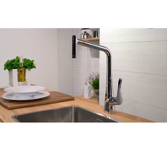 Смеситель для кухни HANSGROHE 14820000 Metris 00000030516