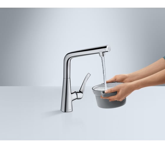 Смеситель для кухни HANSGROHE 14883000 Metris Select 00000035824