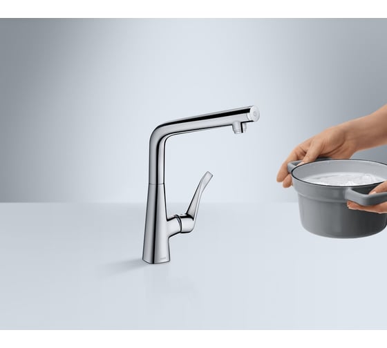 Смеситель для кухни HANSGROHE 14883000 Metris Select 00000035824