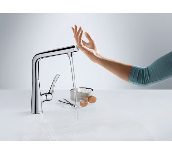 Смеситель для кухни HANSGROHE 14883000 Metris Select 00000035824