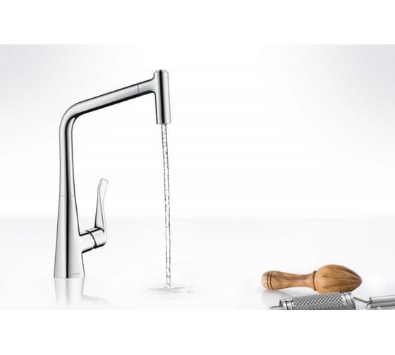 Смеситель для кухни HANSGROHE 14884000 Metris Select 00000044168