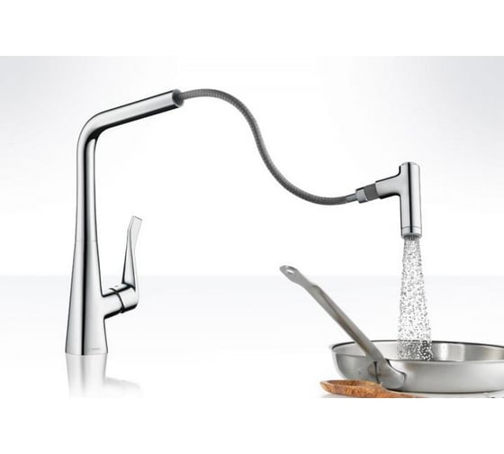 Смеситель для кухни HANSGROHE 14884000 Metris Select 00000044168