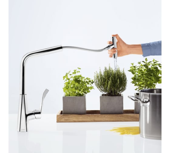 Смеситель для кухни HANSGROHE 14884000 Metris Select 00000044168