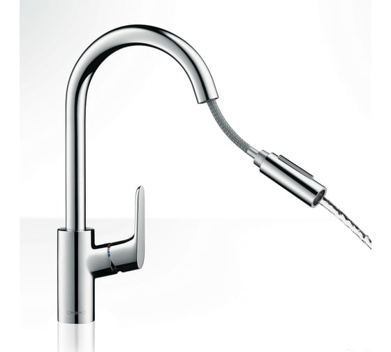 Смеситель для кухни, вытяжной излив HANSGROHE 31815000 Focus 00000031163