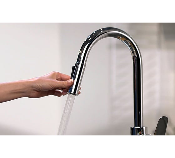 Смеситель для кухни, вытяжной излив HANSGROHE 31815000 Focus 00000031163