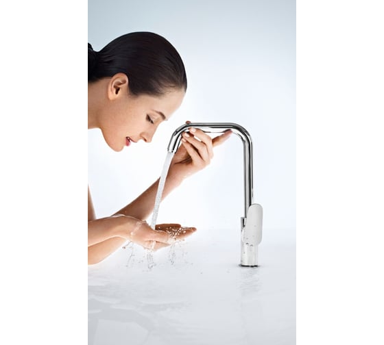 Смеситель для раковины, поворотный излив HANSGROHE 31609000 Focus Е2 00000008226