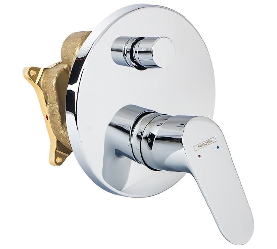 Смеситель для ванны, внешняя часть HANSGROHE 31945000 Focus Е2 00000008319