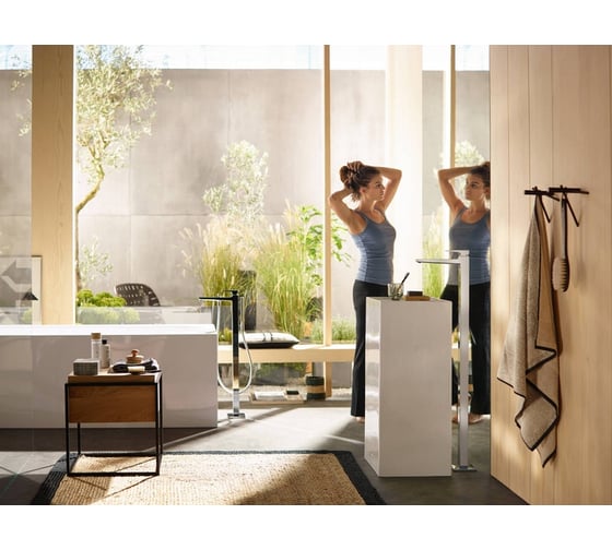 Напольный смеситель для раковины HANSGROHE 32530000 Metropol 00000053927