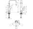 Смеситель для раковины HANSGROHE 32511000 Metropol 230 00000053940 5