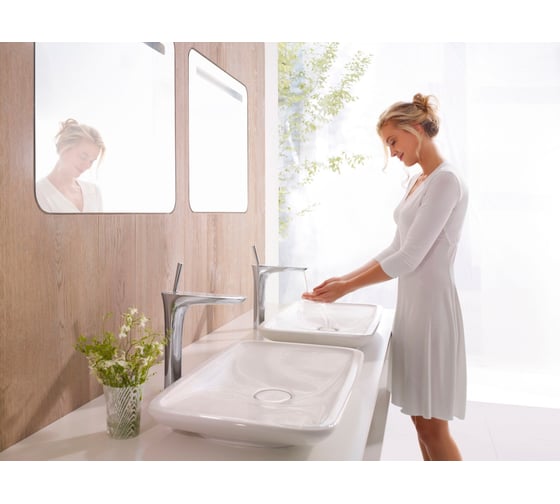 Смеситель для раковины HANSGROHE 15072000 PuraVida 00000007448