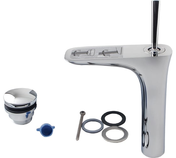 Смеситель для раковины HANSGROHE 15081000 PuraVida 00000007460