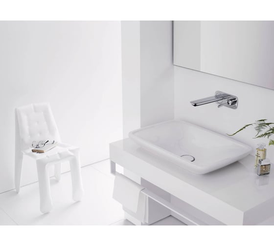 Смеситель для раковины HANSGROHE 15084400 PuraVida внешняя часть 00000007463