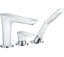 Смеситель для ванны HANSGROHE 15432400 PuraVida на 3 отверстия 00000007484