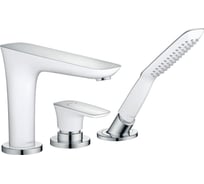 Смеситель для ванны HANSGROHE 15432000 PuraVida на 3 отверстия 00000007483