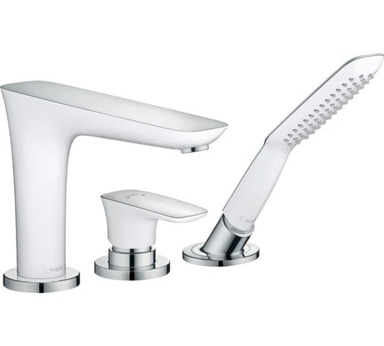 Смеситель для ванны HANSGROHE 15432000 PuraVida на 3 отверстия 00000007483 1