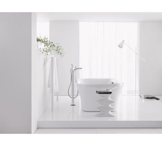 Смеситель для ванны HANSGROHE 15473000 PuraVida напольный 00000007498