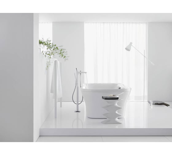 Смеситель для ванны напольный HANSGROHE 15473400 PuraVida 00000007499