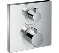 Термостатический смеситель для душа HANSGROHE 15712000 Ecostat Square внешняя часть 00000058949