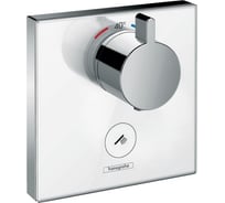 Термостатический смеситель для душа HANSGROHE Select glass Highflow 00000043956