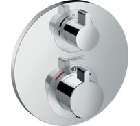 Термостатический смеситель для душа HANSGROHE 15758000 Ecostat S (внешняя часть) 00000037609