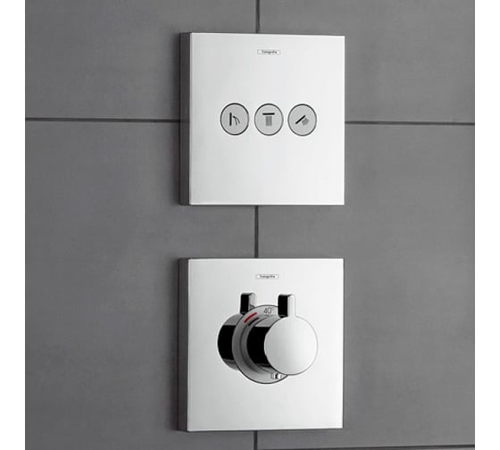 Термостатический смеситель для душа HANSGROHE 15760000 Select Highflow 00000031342