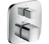Термостатический смеситель для душа HANSGROHE 15771000 PuraVida внешняя часть 00000007537