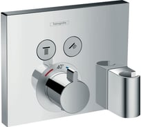 Термостатический смеситель HANSGROHE 15765000 ShowerSelect внешняя часть 00000036102