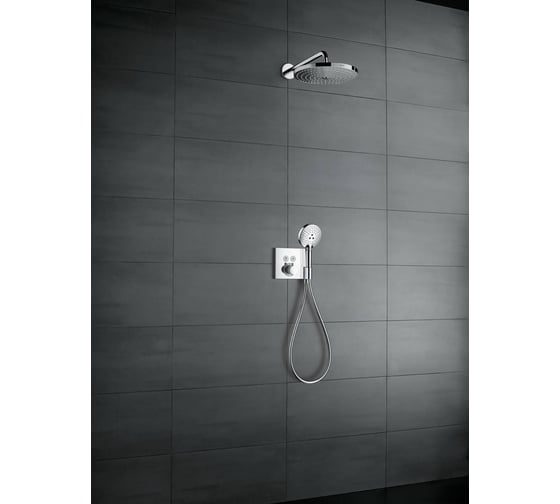 Термостатический смеситель HANSGROHE 15765000 ShowerSelect внешняя часть 00000036102