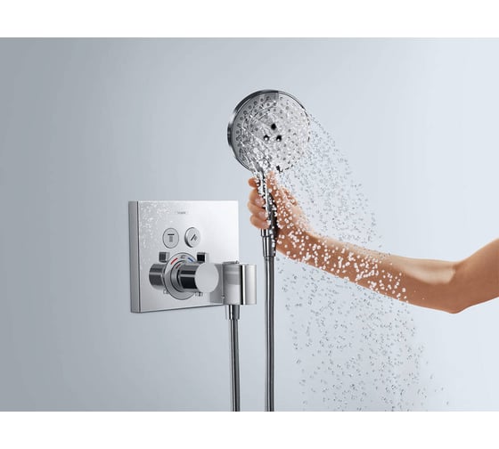 Термостатический смеситель HANSGROHE 15765000 ShowerSelect внешняя часть 00000036102