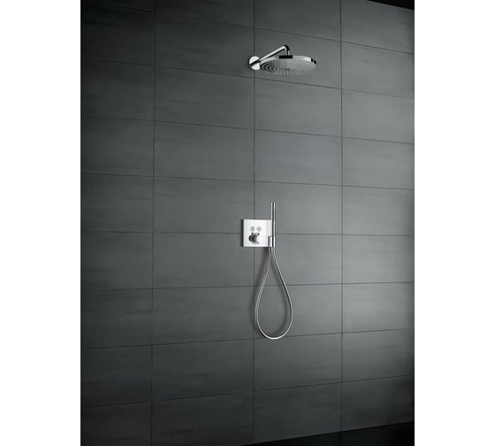 Термостатический смеситель HANSGROHE 15765000 ShowerSelect внешняя часть 00000036102