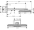 Верхний душ HANSGROHE 24005600 Rainmaker Select 460 2jet 00000058564 4