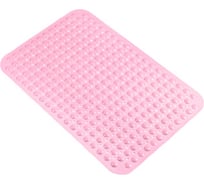 Коврик в ванную SanTrade ПВХ массажный 78 см. х 45 см. (розовый) SM-PV4579 5434