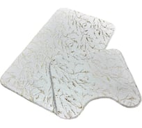 Набор ковриков д/ванной Zalel mramor 60x100+50x60 белый 553295