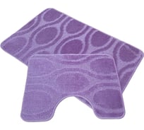 Набор ковриков д/ванной Zalel 2 пр. 55x90 (сиреневый) 553300