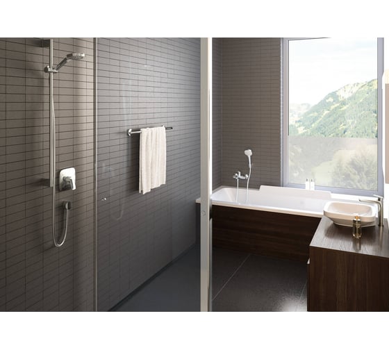 Душевой гарнитур HANSGROHE 26590400 Croma Select E Multi 90см 00000040359