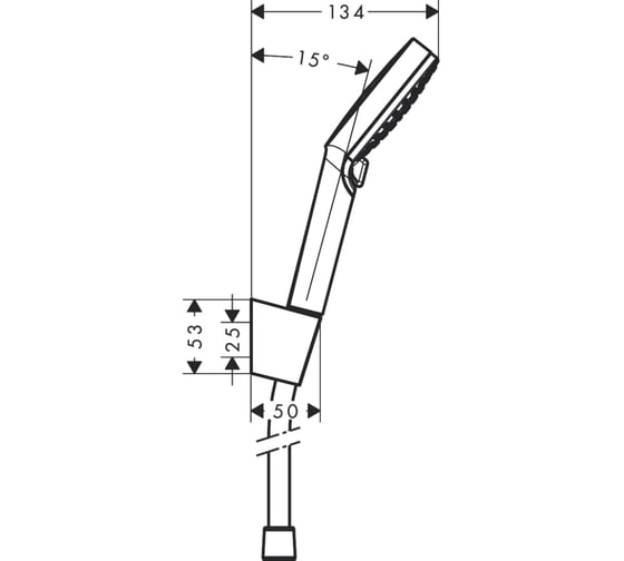 Душевой набор HANSGROHE 26692400 Crometta Vario 00000048372