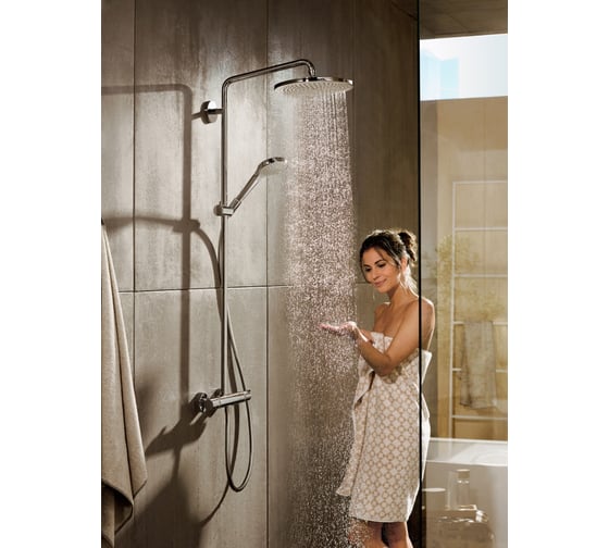 Душевая система HANSGROHE 26790000 Croma Select 280 1jet Showerpipe 00000053695