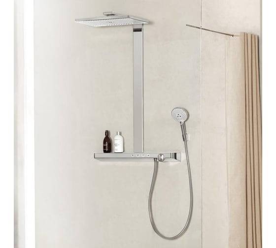 Душевая система HANSGROHE 27106400 Rainmaker Select 460 3jet Showerpipe 00000043829