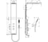 Душевая панель HANSGROHE 27008400 Raindance Lift 00000007624 9