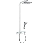 Душевая система HANSGROHE 27126000 Raindance Select Showerpipe E300 2 jet 00000031130